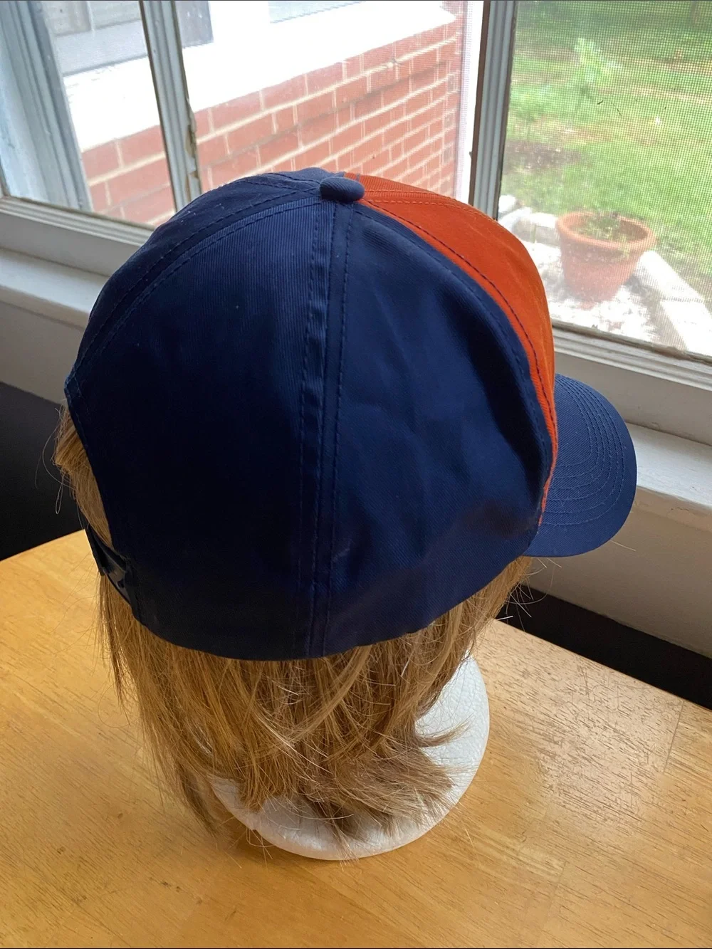 BSA Tiger Cub Boy Scouts Blue & Orange Adjustable Baseball Cap Hat M/L Cub Scout